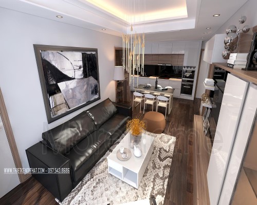  Mẫu thiết kế Sofa da 001